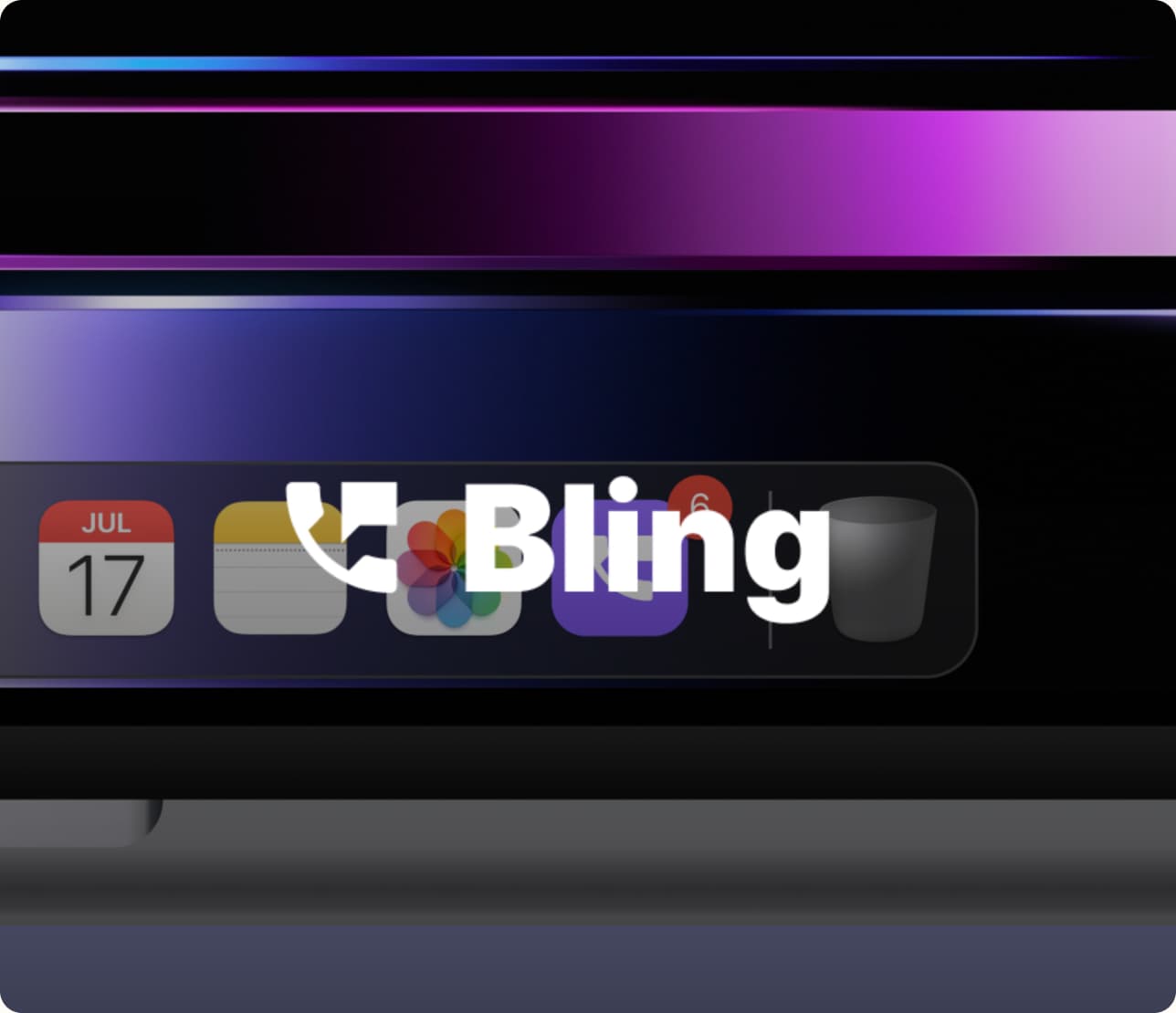 Bling — A website redesign for an SF startup.